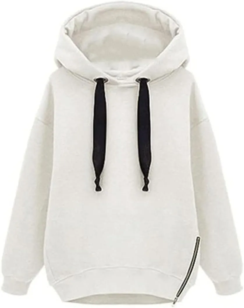 Womens Lightweight Hoodies Trendy 2024 Summer Basic Sweatshirts Tunic Pullover Tops with Drawstring Pockets