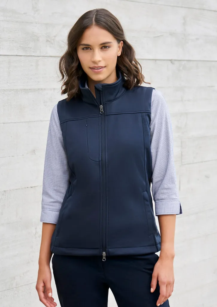 Womens Softshell Vest J29123 XL / Black