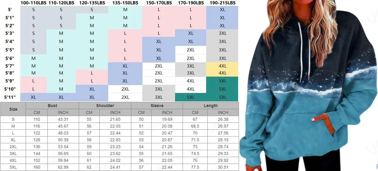 Womens Sweatshirts Trendy Camo Hoodie Maple-Leaf Print Hooded Long Sleeve Tops with Pocket Fall Clothes