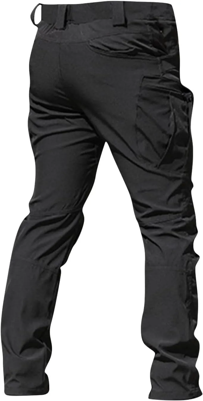 Ymosrh Mens Casual Pants City Special Service Pants Military Fan Ix7 Multi Pocket Overalls Casual Pants