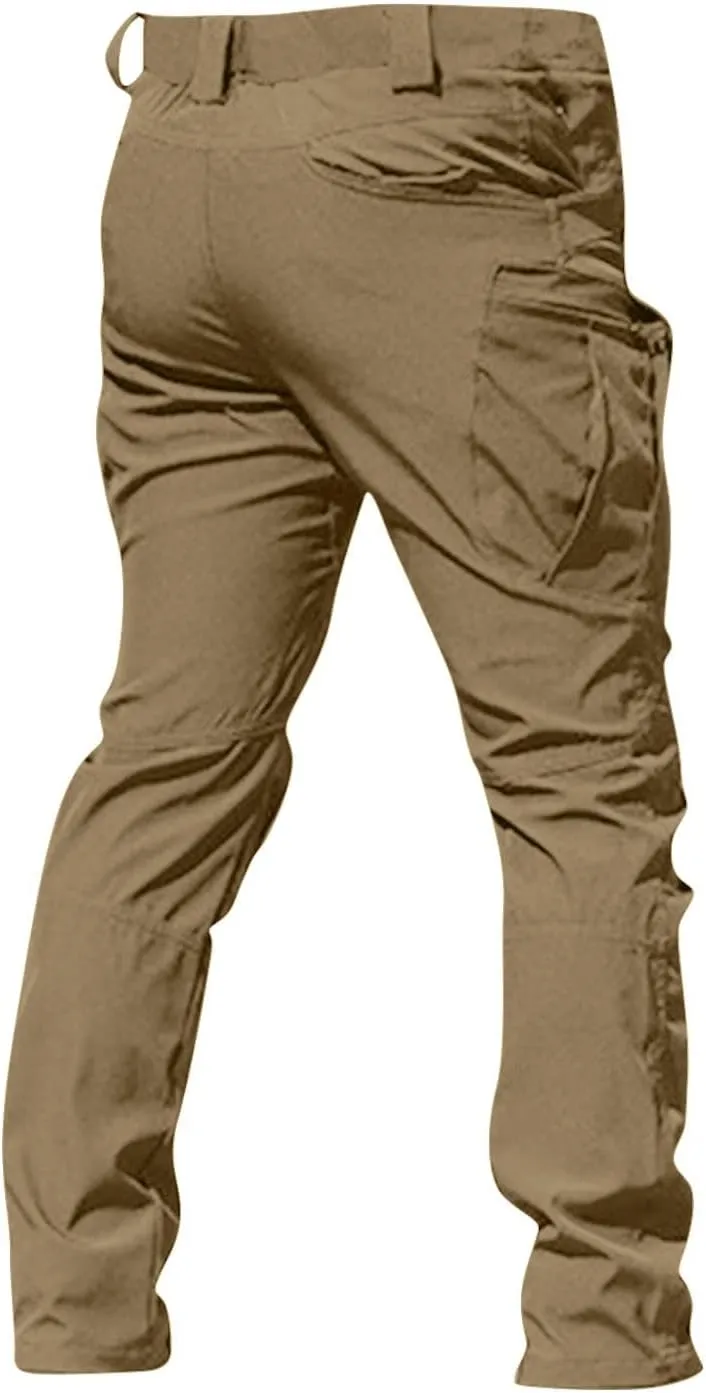 Ymosrh Mens Casual Pants City Special Service Pants Military Fan Ix7 Multi Pocket Overalls Casual Pants