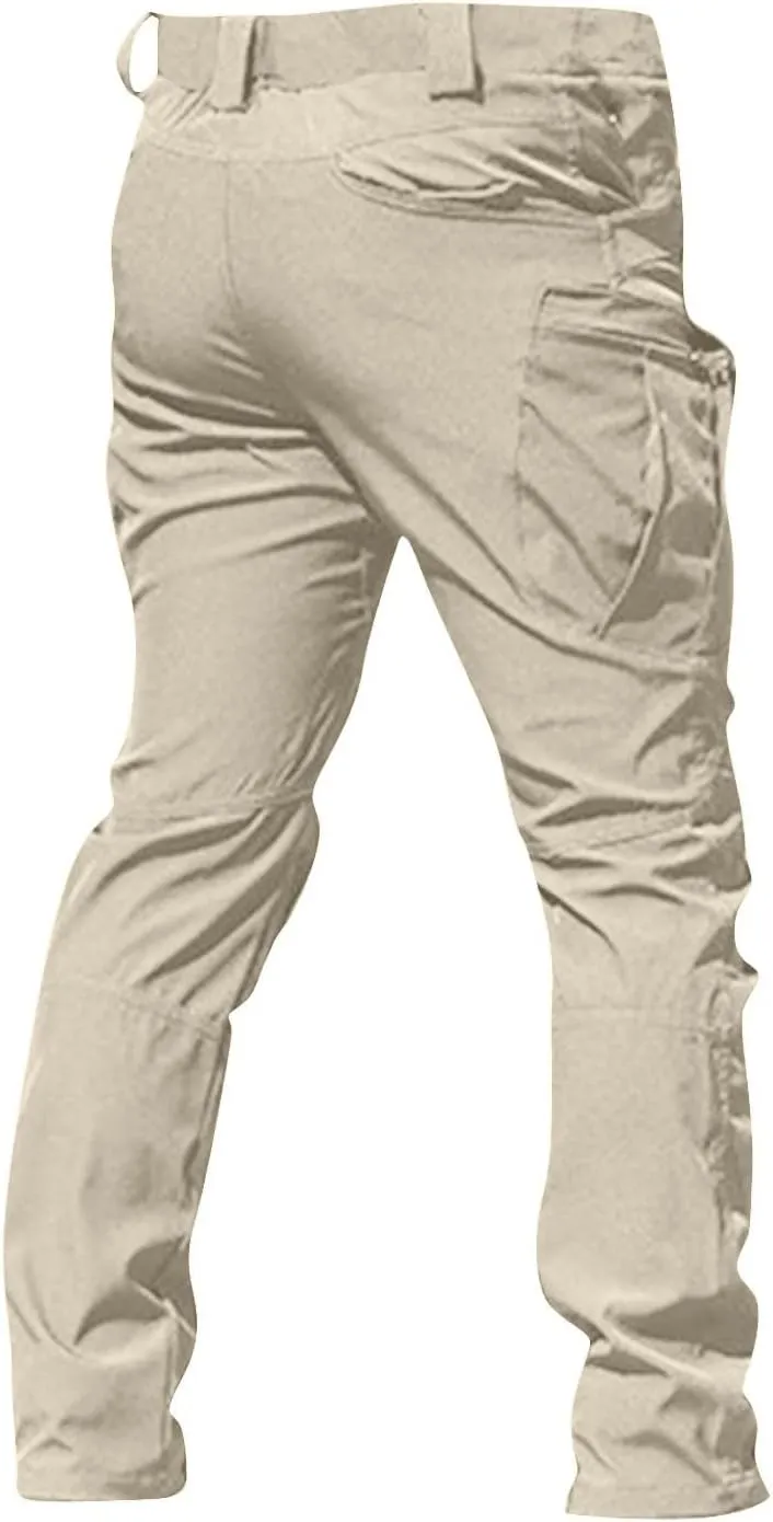 Ymosrh Mens Casual Pants City Special Service Pants Military Fan Ix7 Multi Pocket Overalls Casual Pants