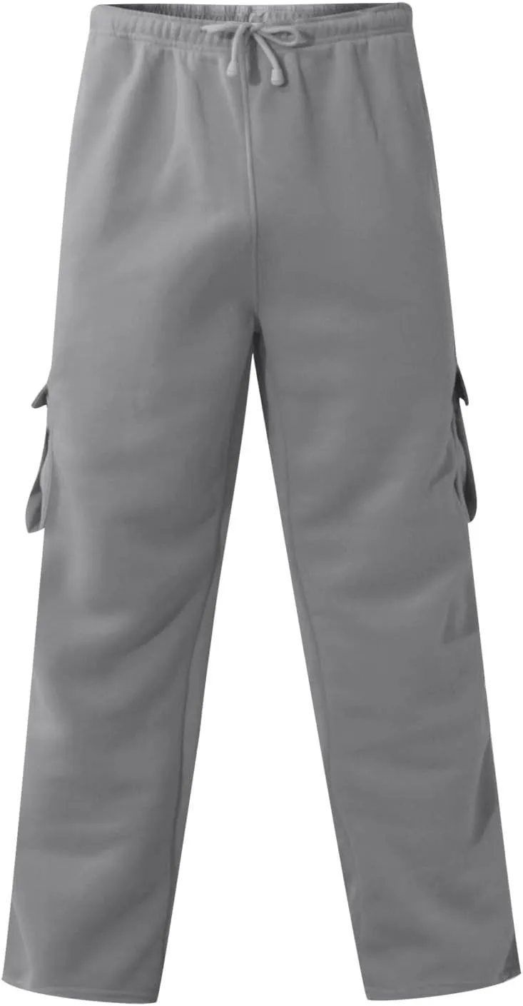 Ymosrh Mens Pants Relaxed Fit Overalls Drawstring Multi Pocket Casual Pants Hiking Cotton Twill Combat Pants Stretch