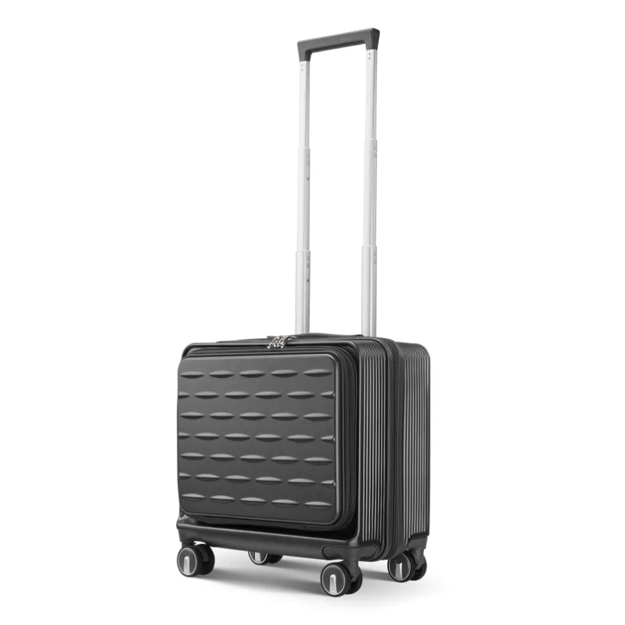 ZUN 18" Carry On with Front Open Door &Laptop Interlayer, Hard Shell Suitcase Built-In TSA 94941552