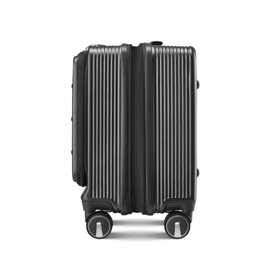ZUN 18" Carry On with Front Open Door &Laptop Interlayer, Hard Shell Suitcase Built-In TSA 94941552